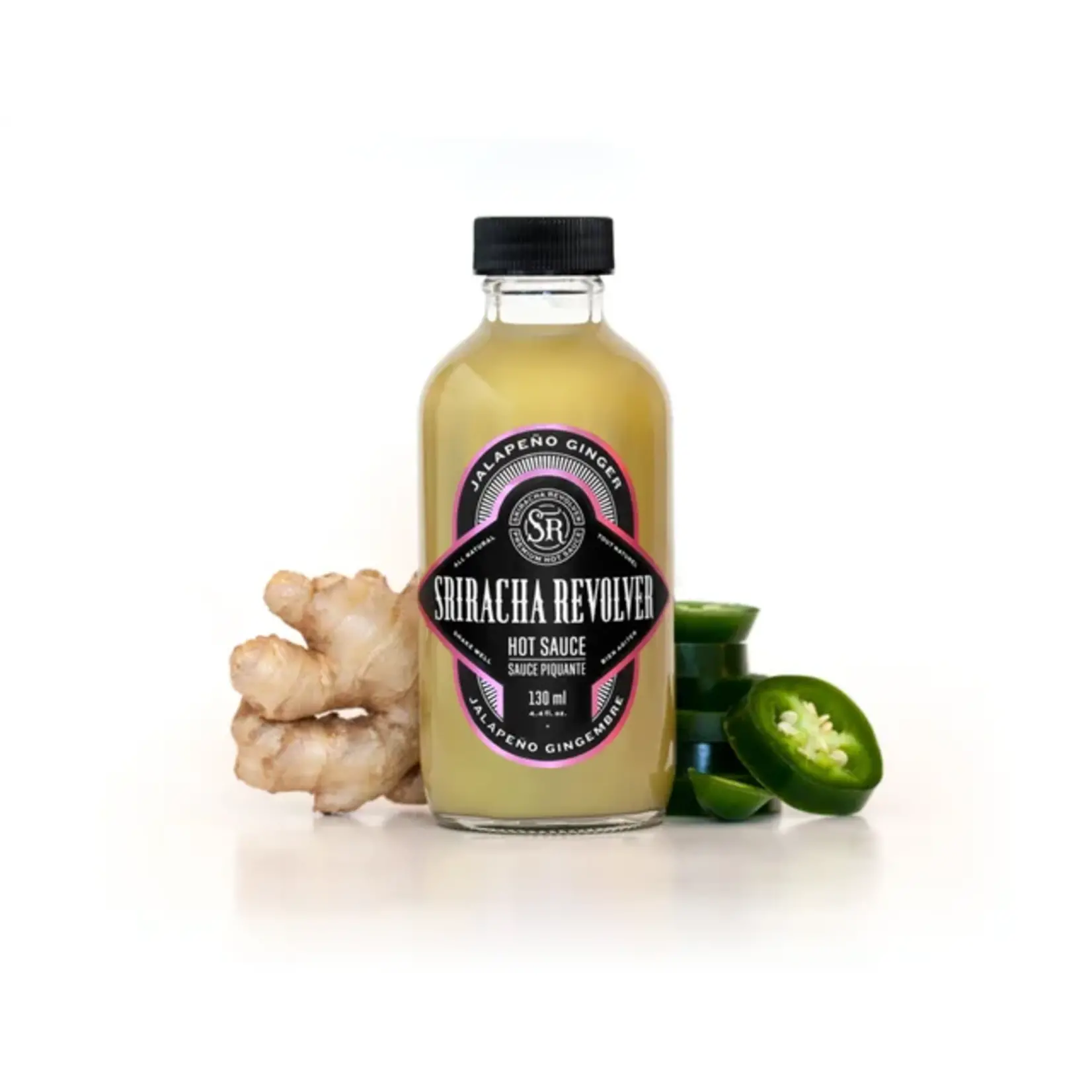 Sriracha Revolver Hot Sauce Inc. Jalapeno Ginger Hot Sauce