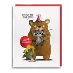 Studio Vcky Raccoon Ate Your Cake Card