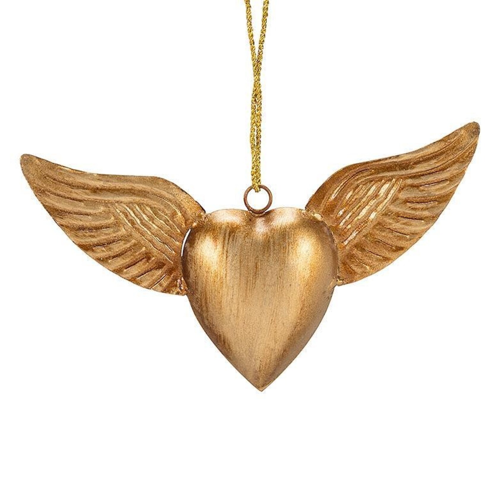 Abbott Double Winged Heart Ornament