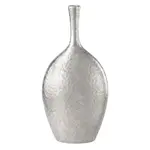 Torre & Tagus Lilo Silver Dimpled Vase - 12.25"