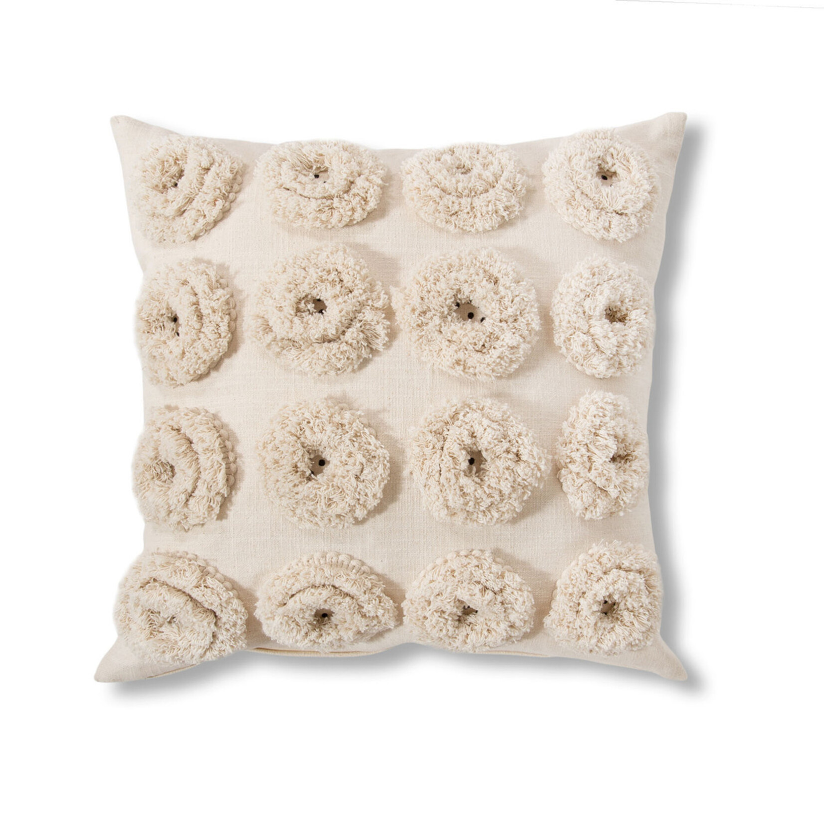 Style in Form Bohemian Tufted Dot Cushion
