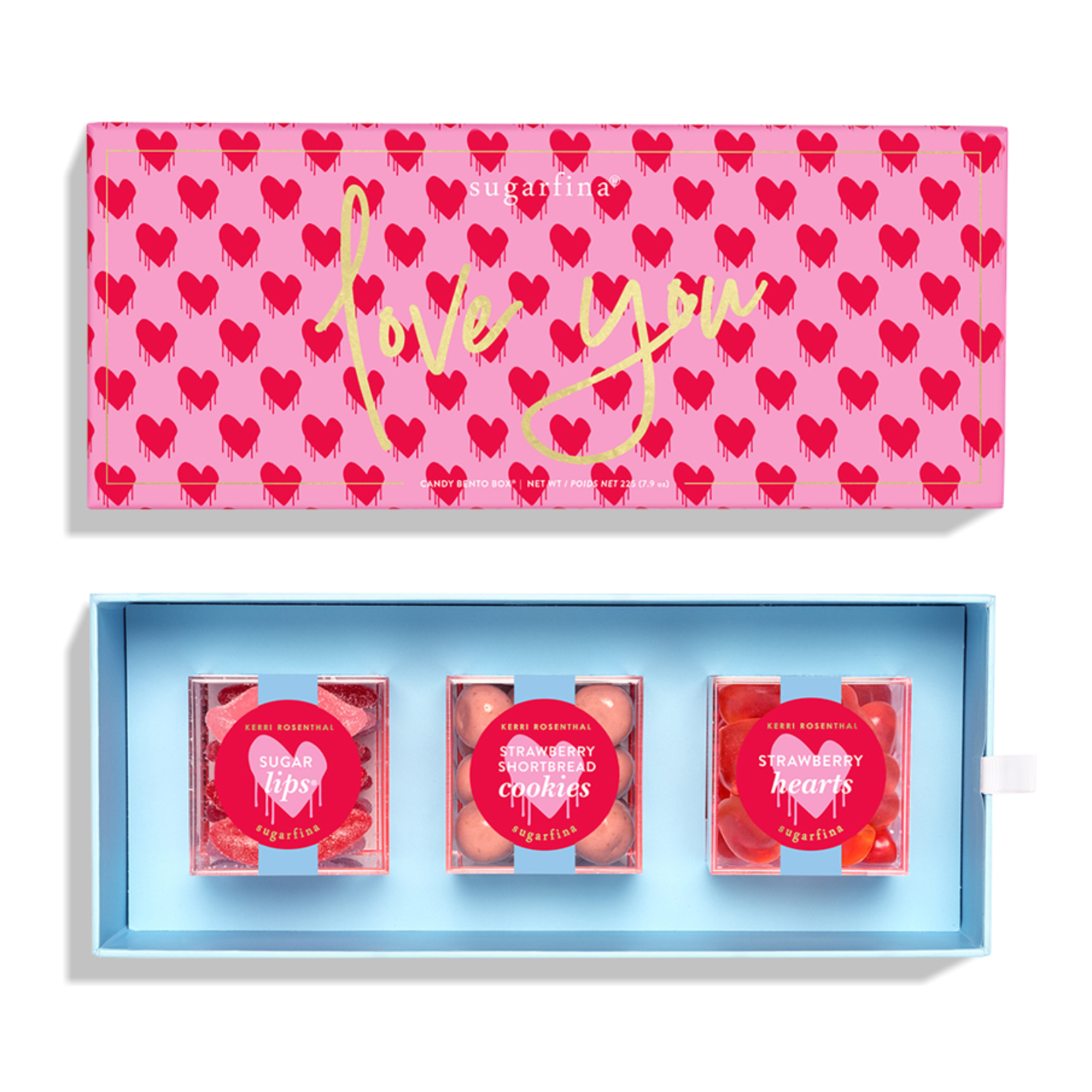 sugarfina 3 pc Valentines Bento Box