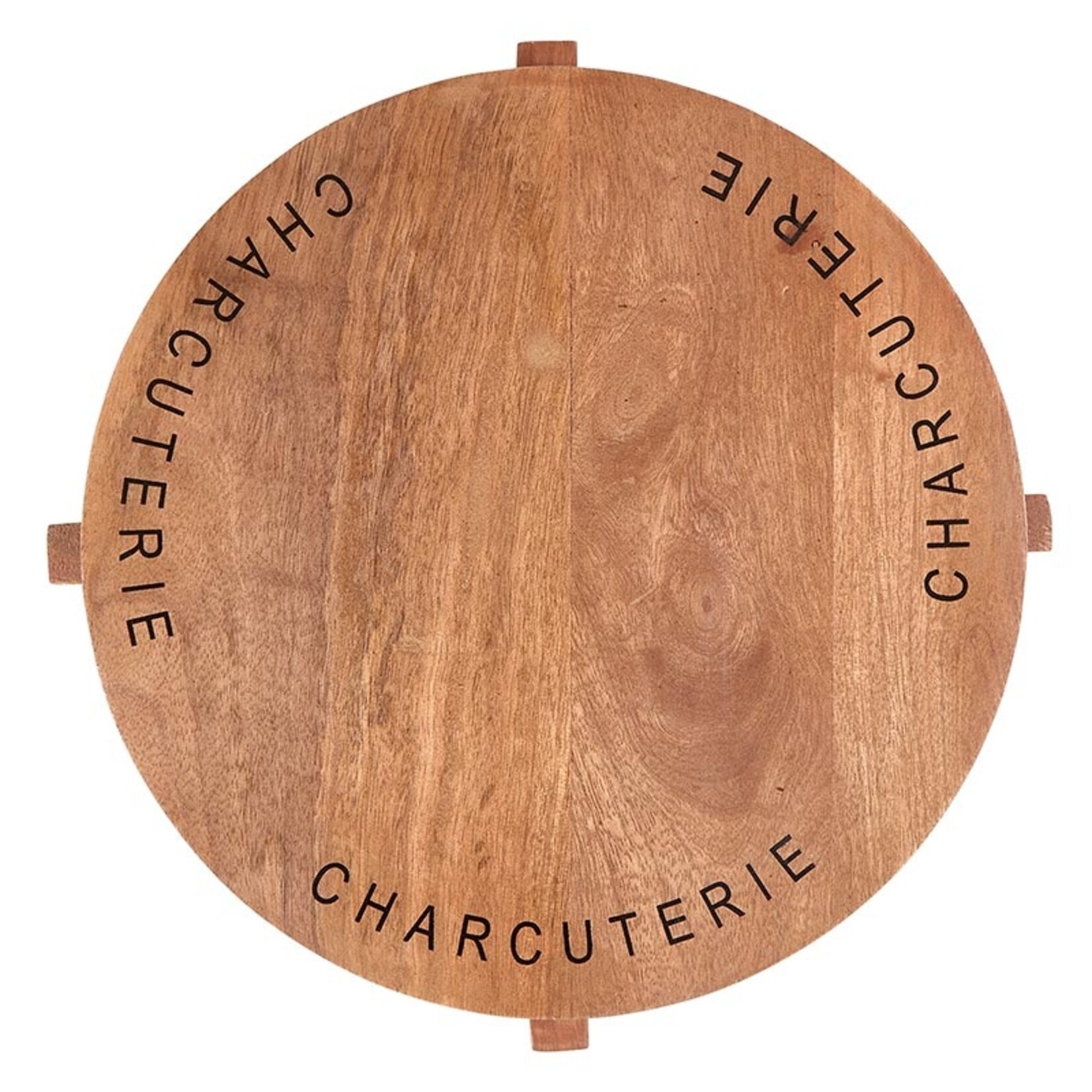 Creative Brands Charcuterie Round Cheese Board