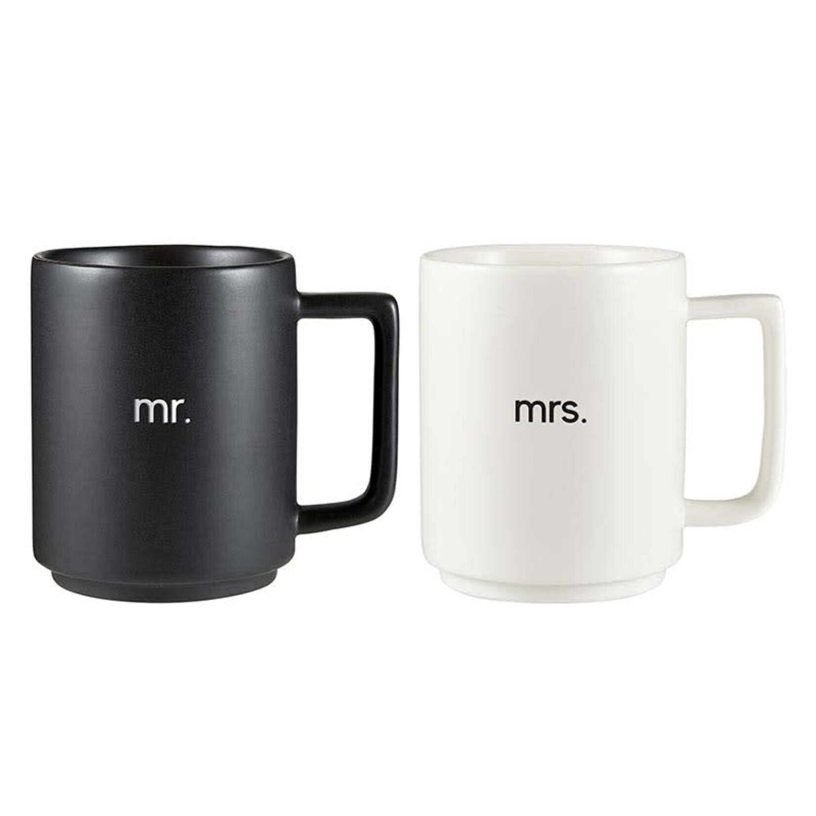 Creative Brands Mr/Mrs Mug Set/2