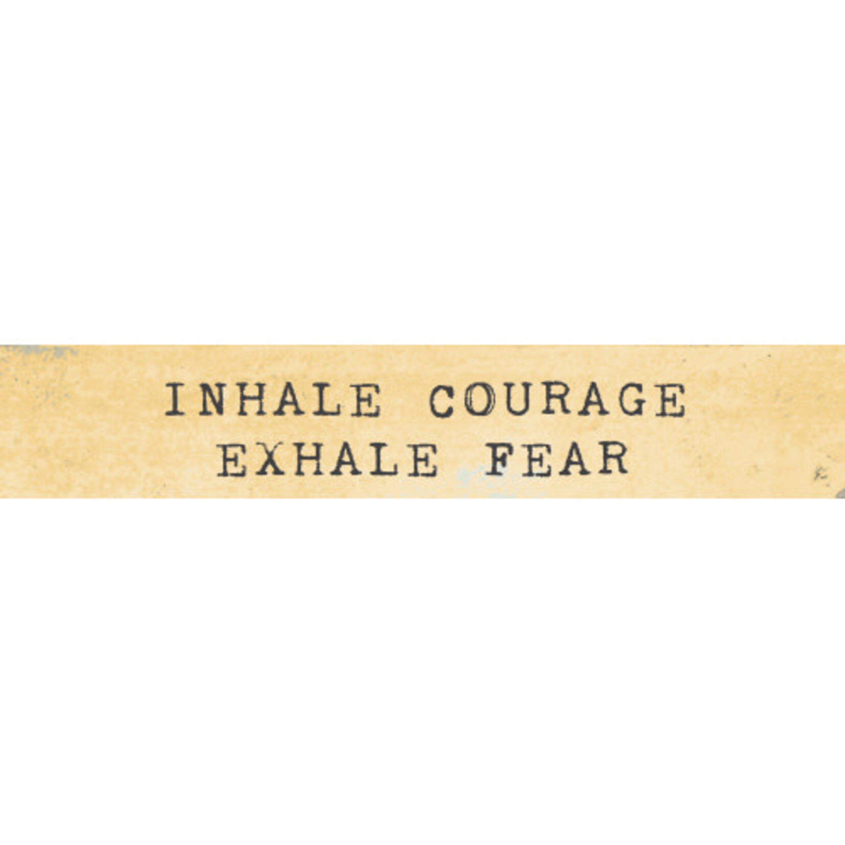 Cedar Mountain Studios Inhale Courage Exhale Fear Timber Bit - 11"