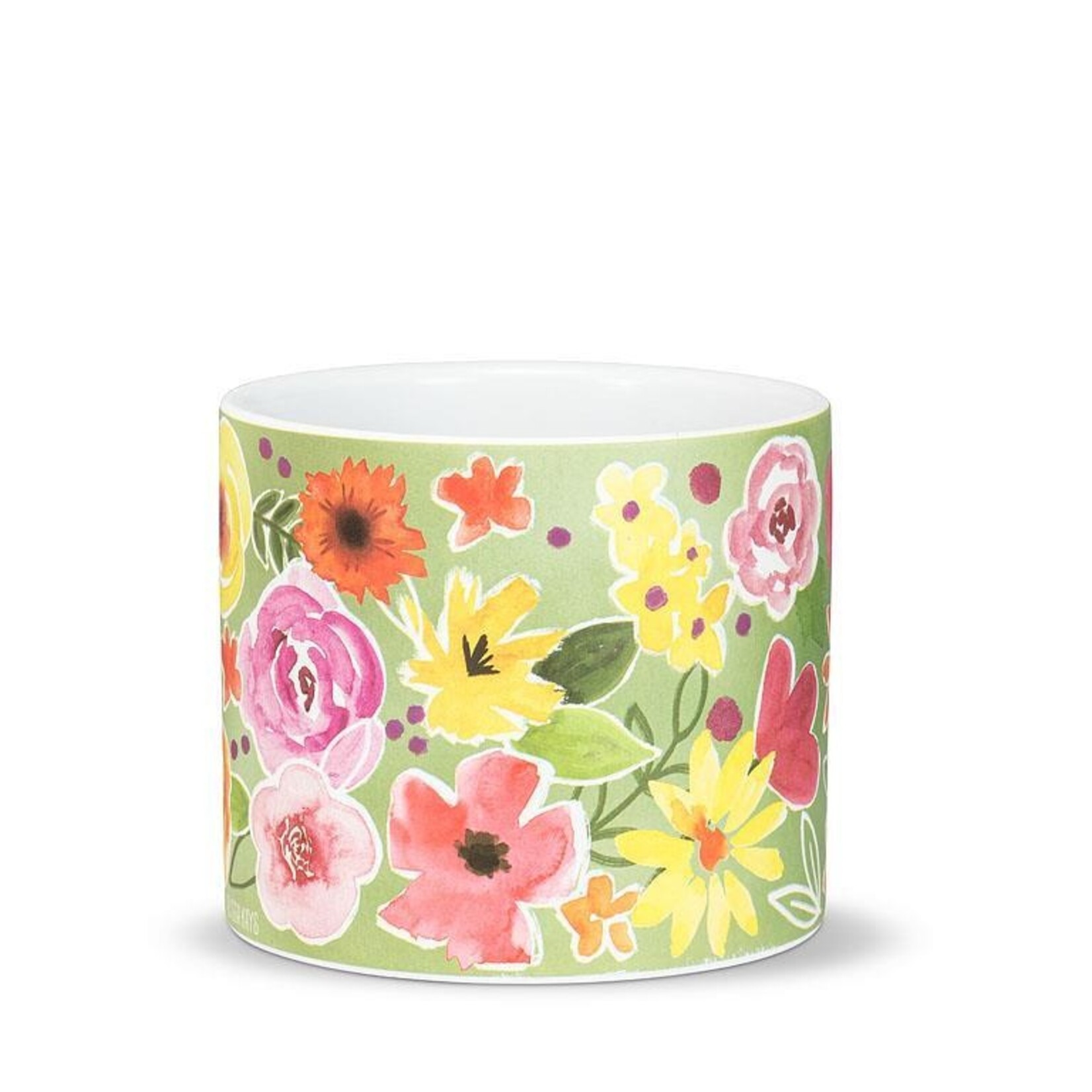 Abbott Bold Floral Pot - 4"