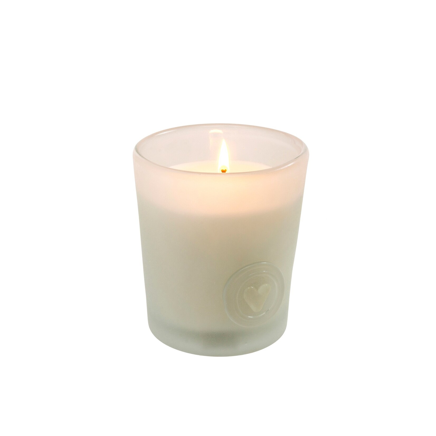 Indaba Love Candle White -  Ocean Gardenia