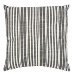 CBK Ganz Black Stripe Pillow - 18x18