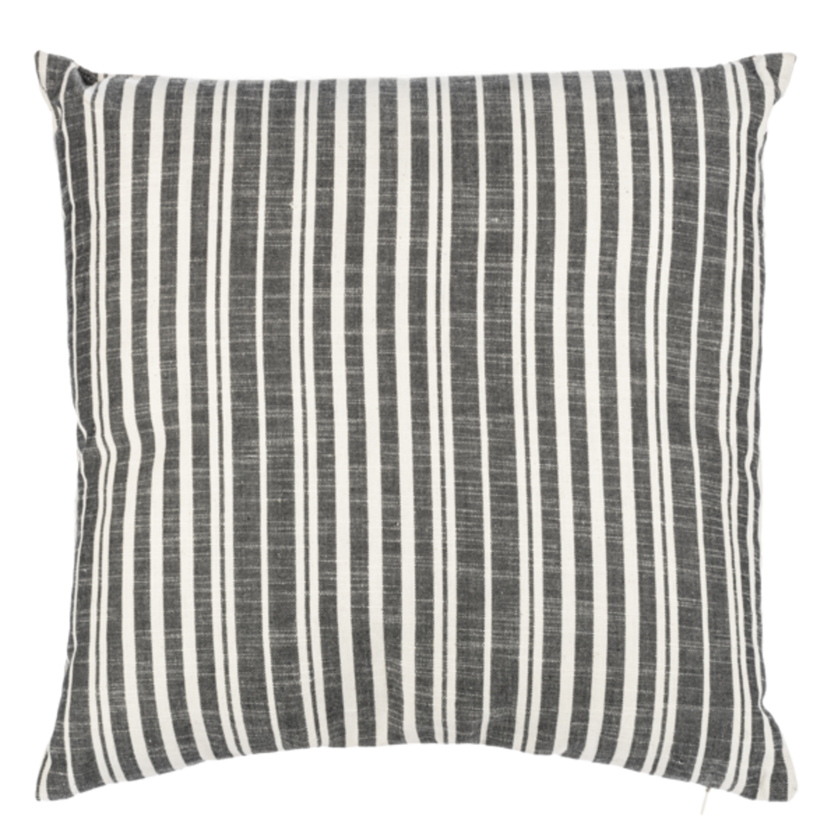 CBK Ganz Black Stripe Pillow - 18x18