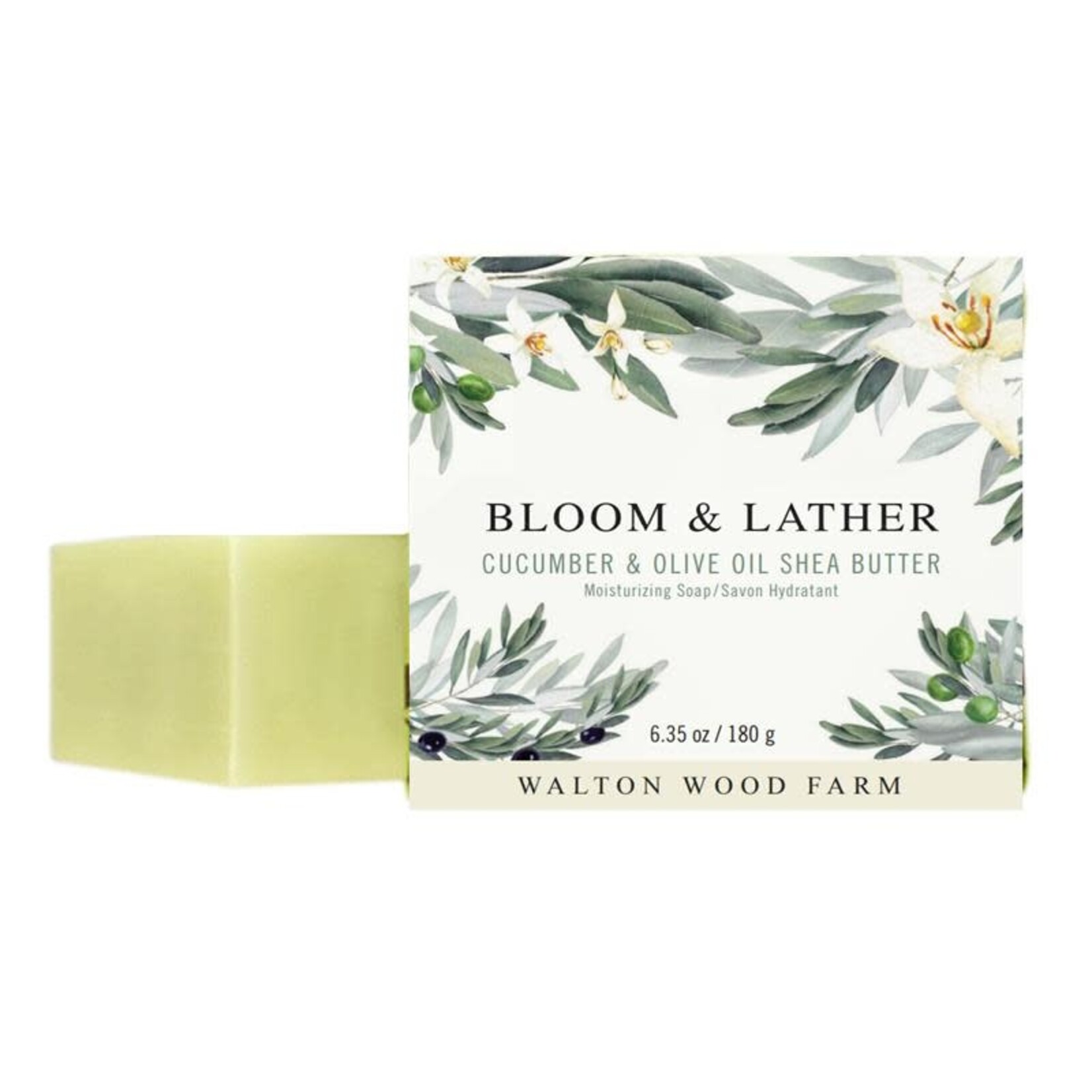 Walton Wood Farm Bloom & Lather Soap - Cucumber & Olive Oil