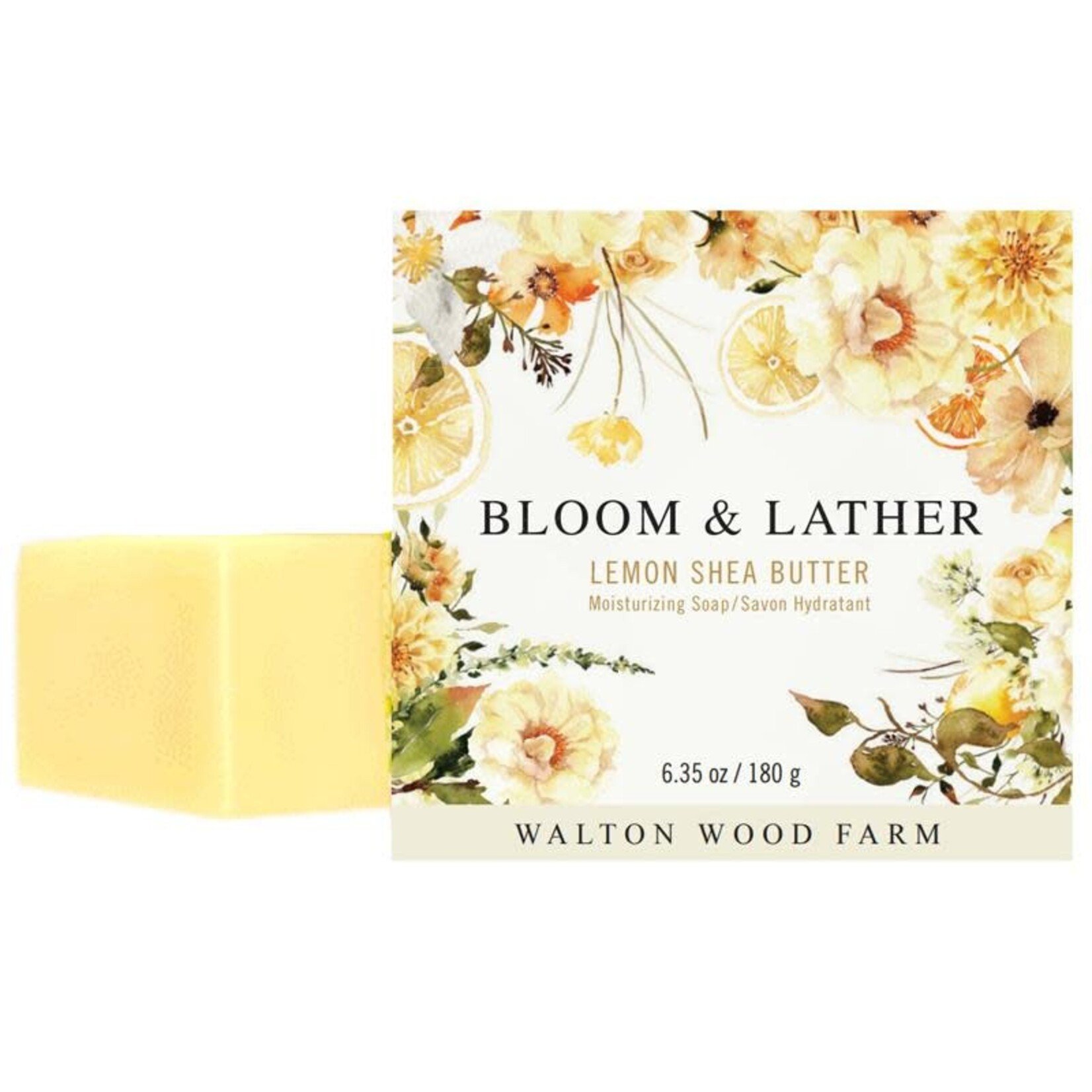 Walton Wood Farm Bloom & Lather Soap - Lemon & Shea Butter