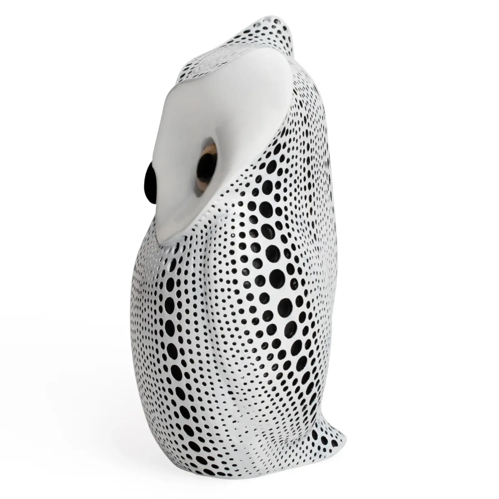 Torre & Tagus Dotted Horn Owl - White