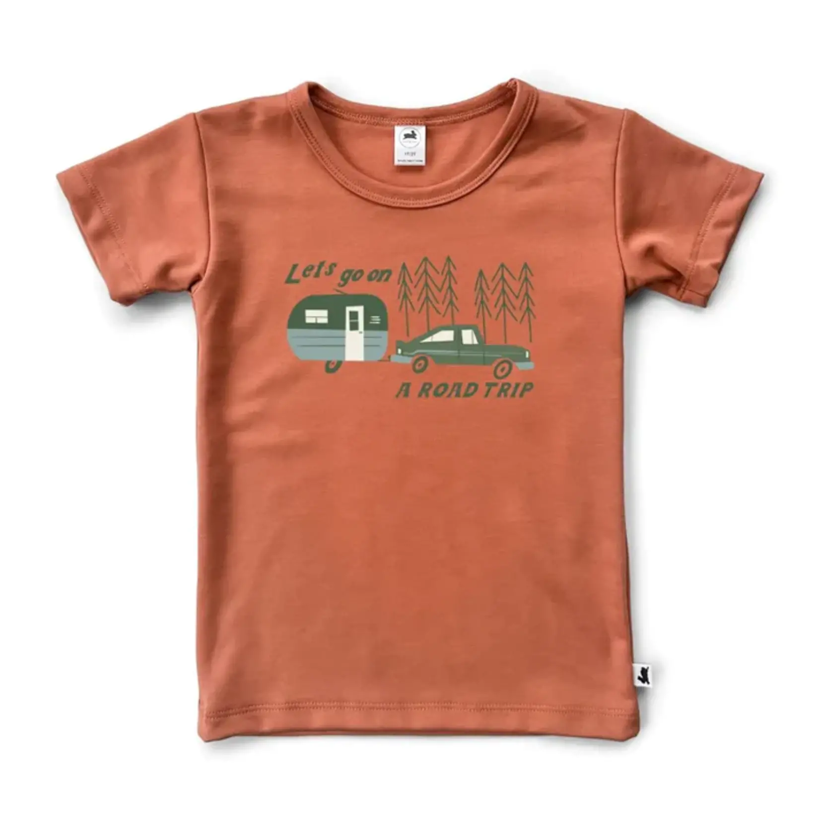 Little & Lively Let's Go On A Roadtrip Bamboo T-Shirt