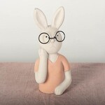 Forpost Trade Ceramic Bunny in Pink T-Shirt