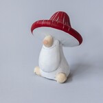 Forpost Trade Cement Mushroom w/red hat