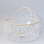 Forpost Trade White Metal Basket - Large