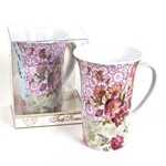 Forpost Trade Quilted Floral Mug