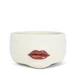 Abbott Low Red Lip Planter - 7"D