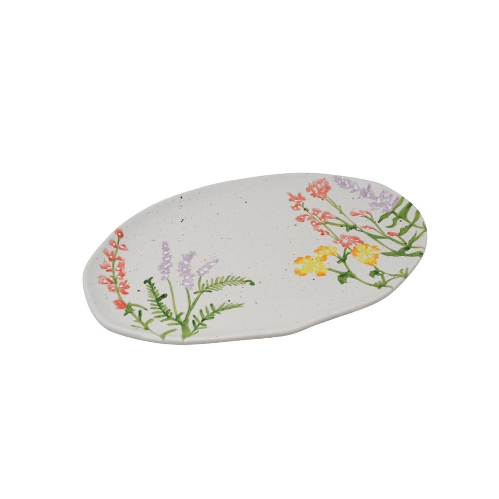 Flower Meadow Platter - 13"x8"