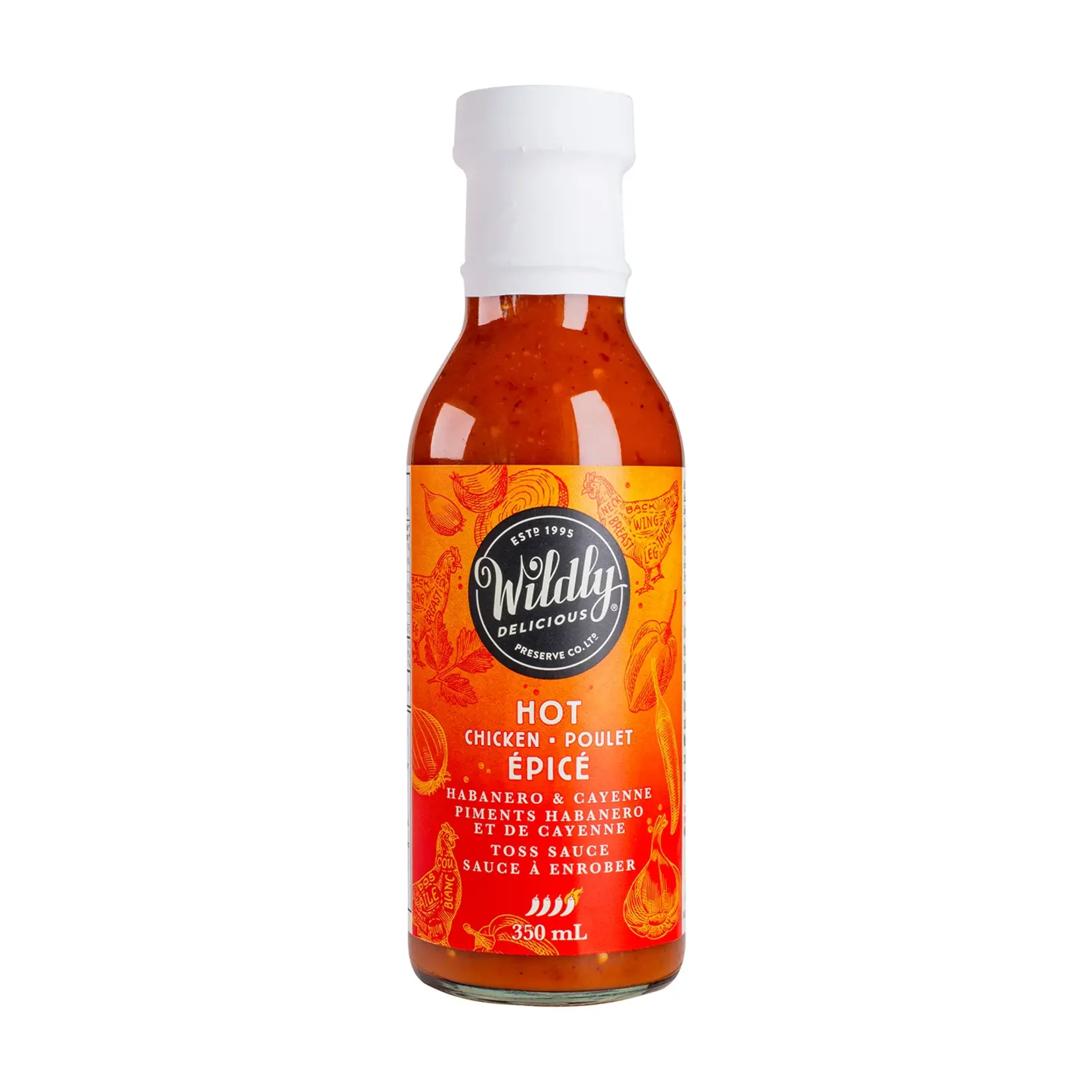 Wildly Delicious Hot Wings Sauce