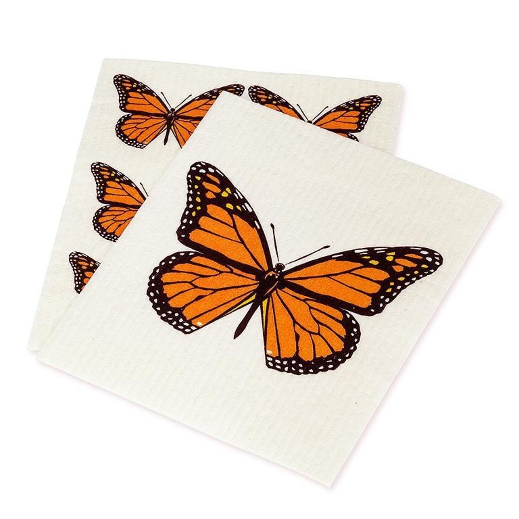 Abbott Monarch Butterfly Swedish Dishcloths s/2