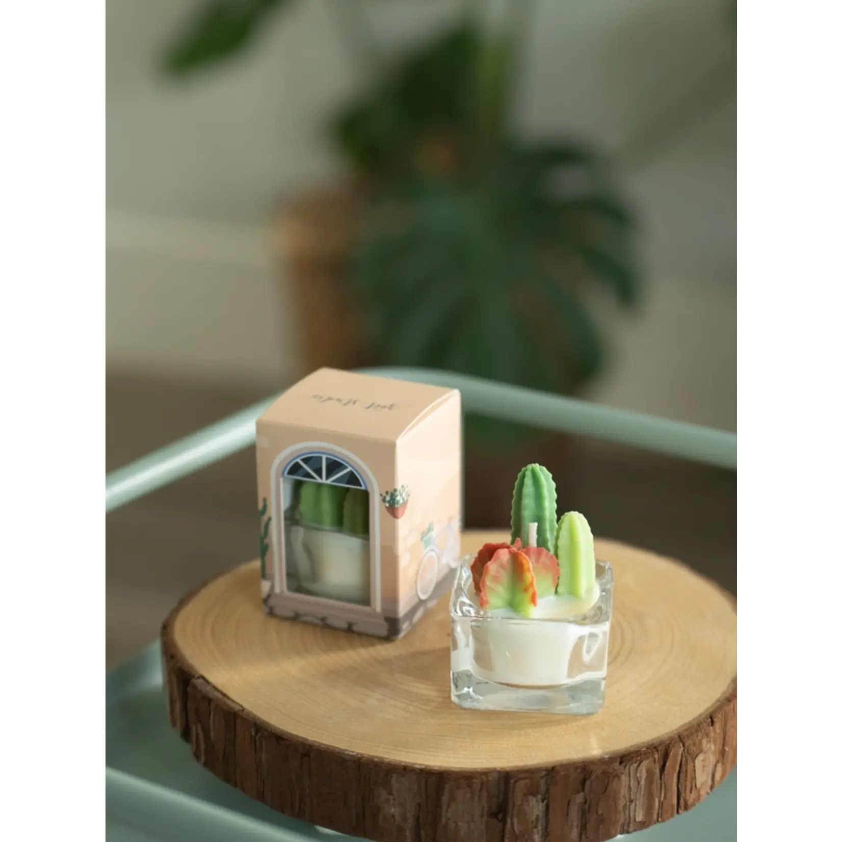 zoet studio Fairy Castle Cactus Tealight