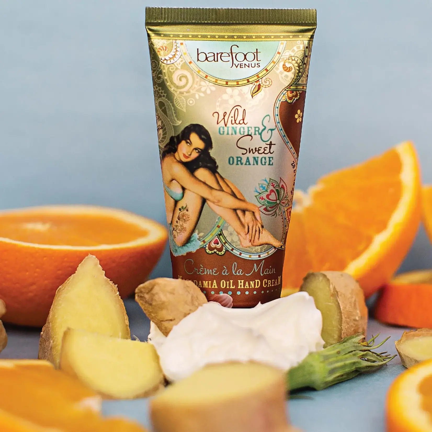 Barefoot Venus Wild Ginger & Sweet Orange Hand Cream