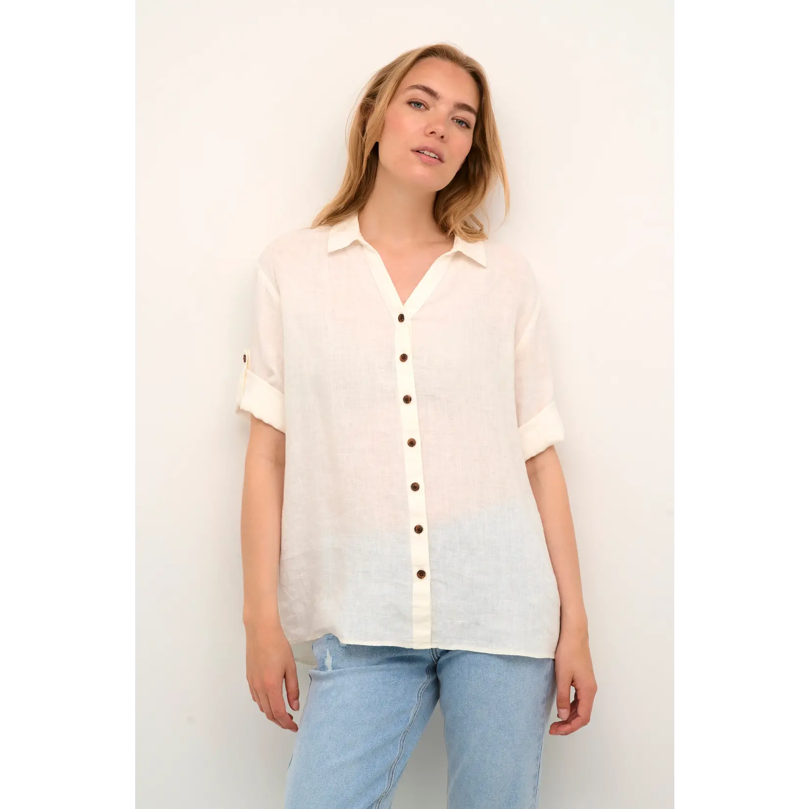 Cream Bellis Shirt