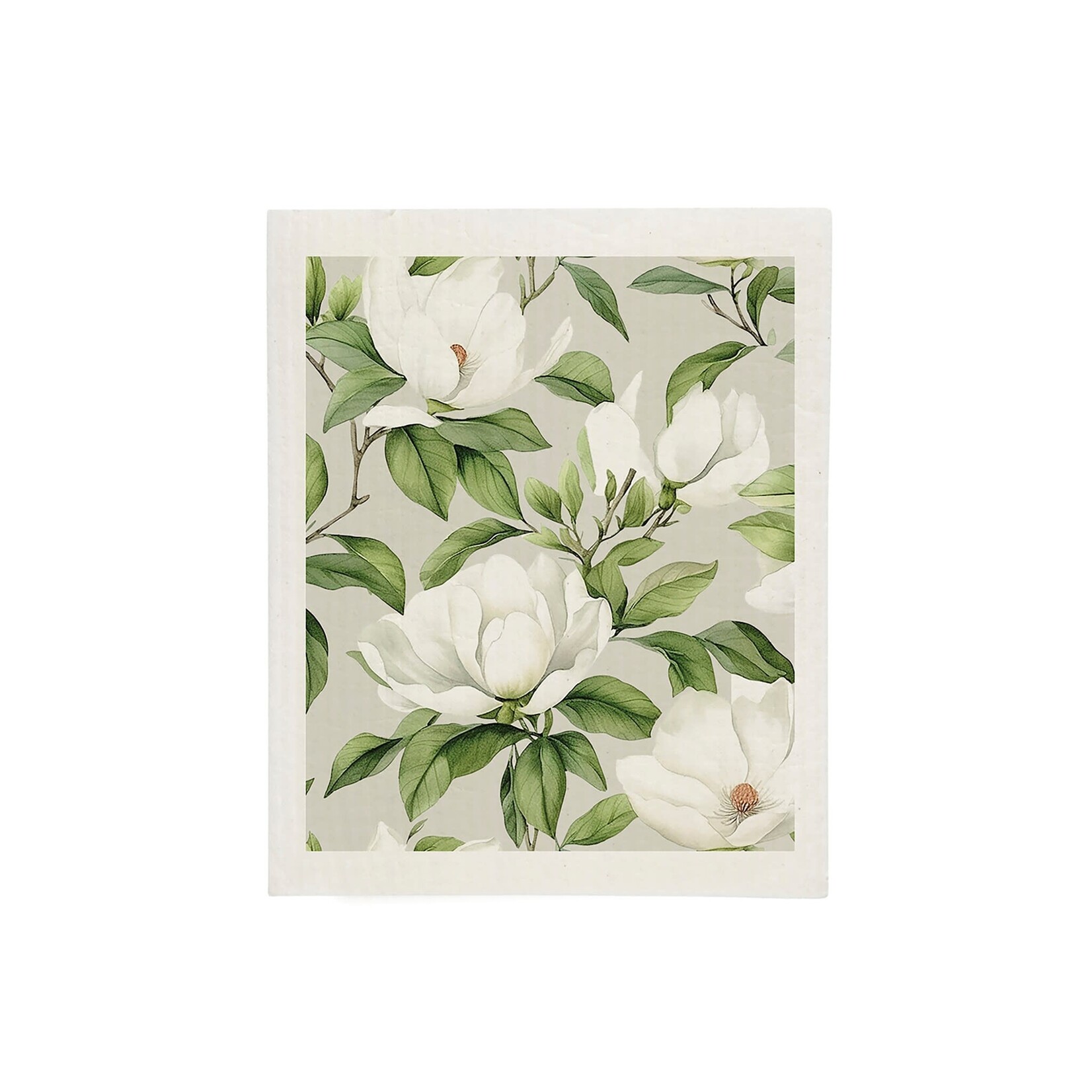 Harman White Blossom Sponge Dishcloth