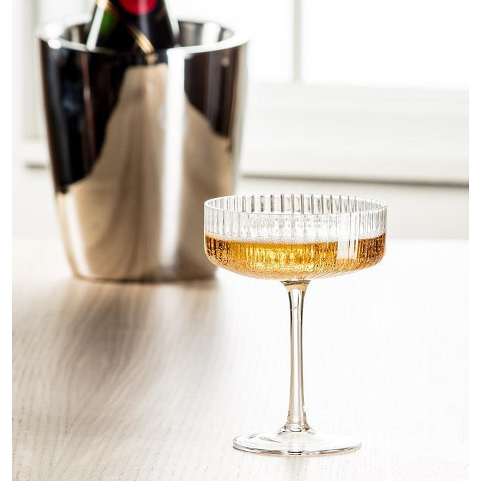 Abbott Optic Glass Cocktail Coupe