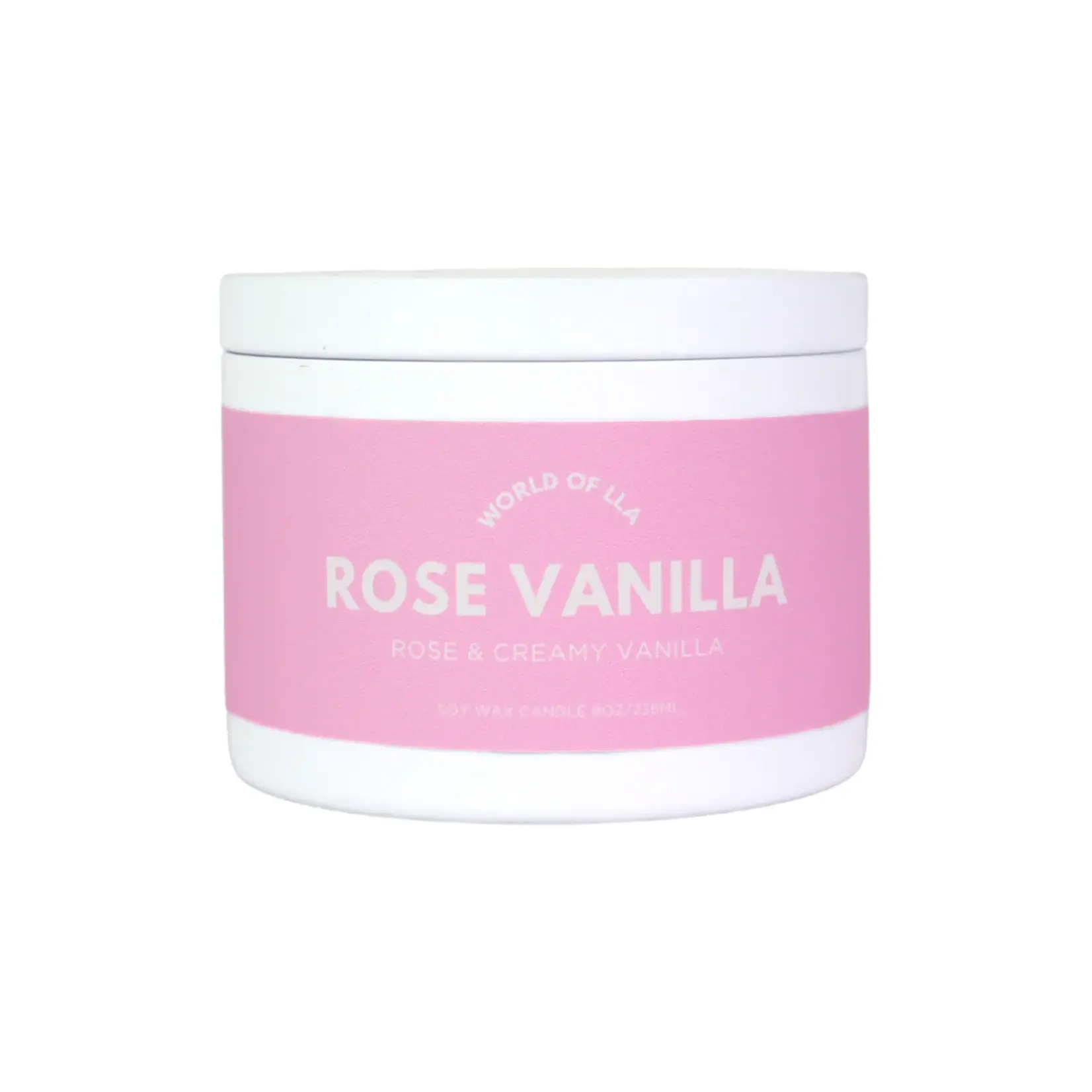 Lily Lou Rose Vanilla Soy Candle