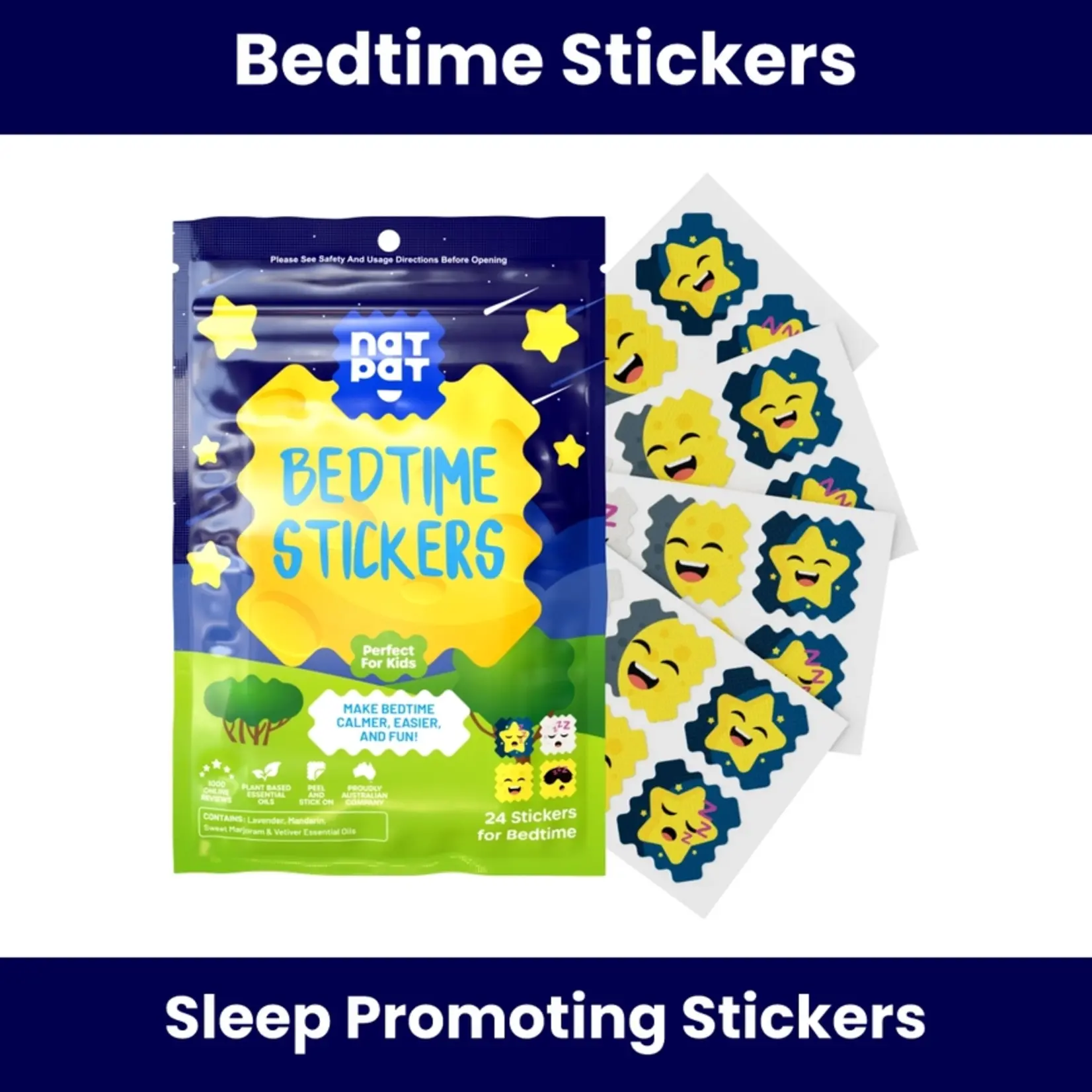 The Natural Patch Sleep Promoting Stickers -30/pk