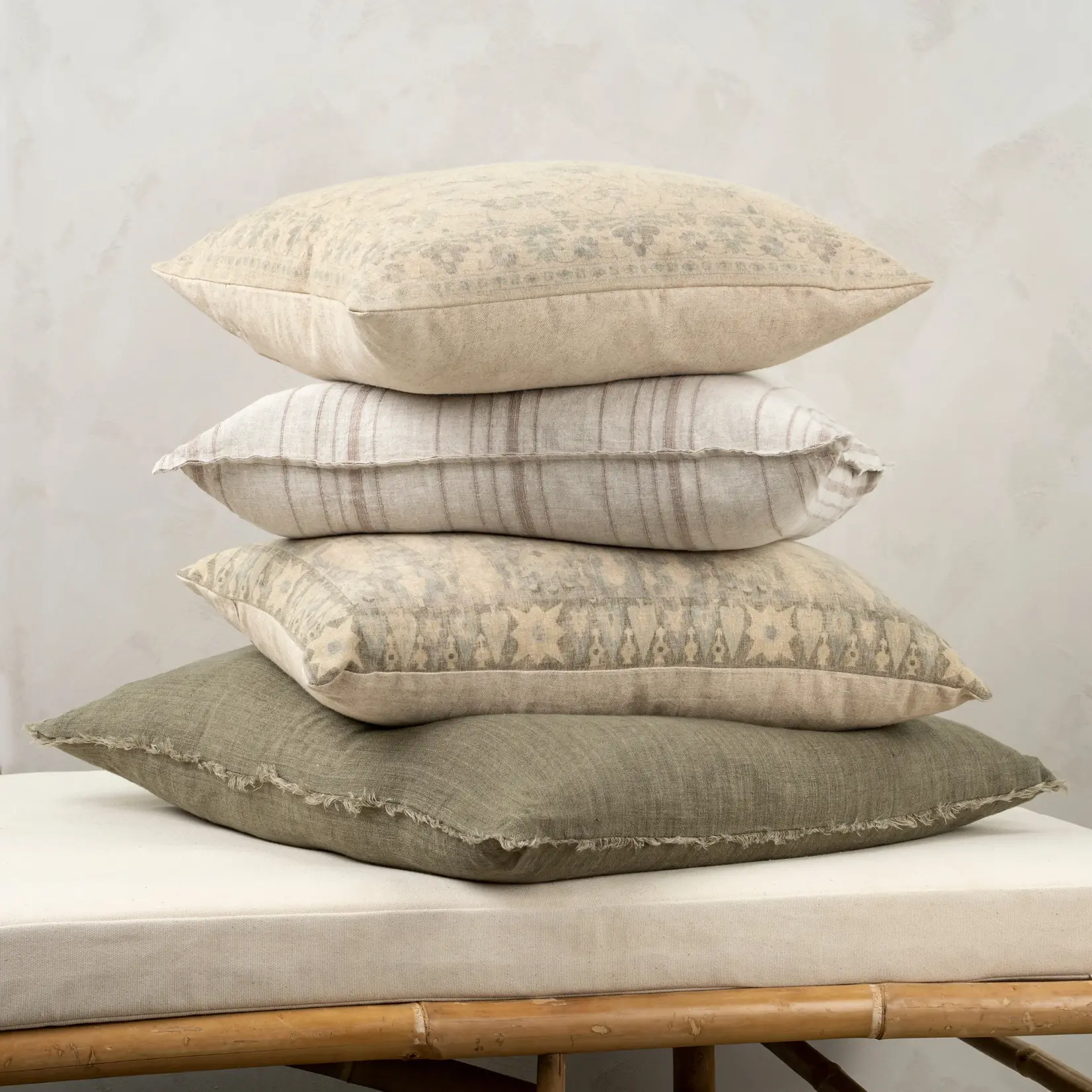 Long linen pillow best sale