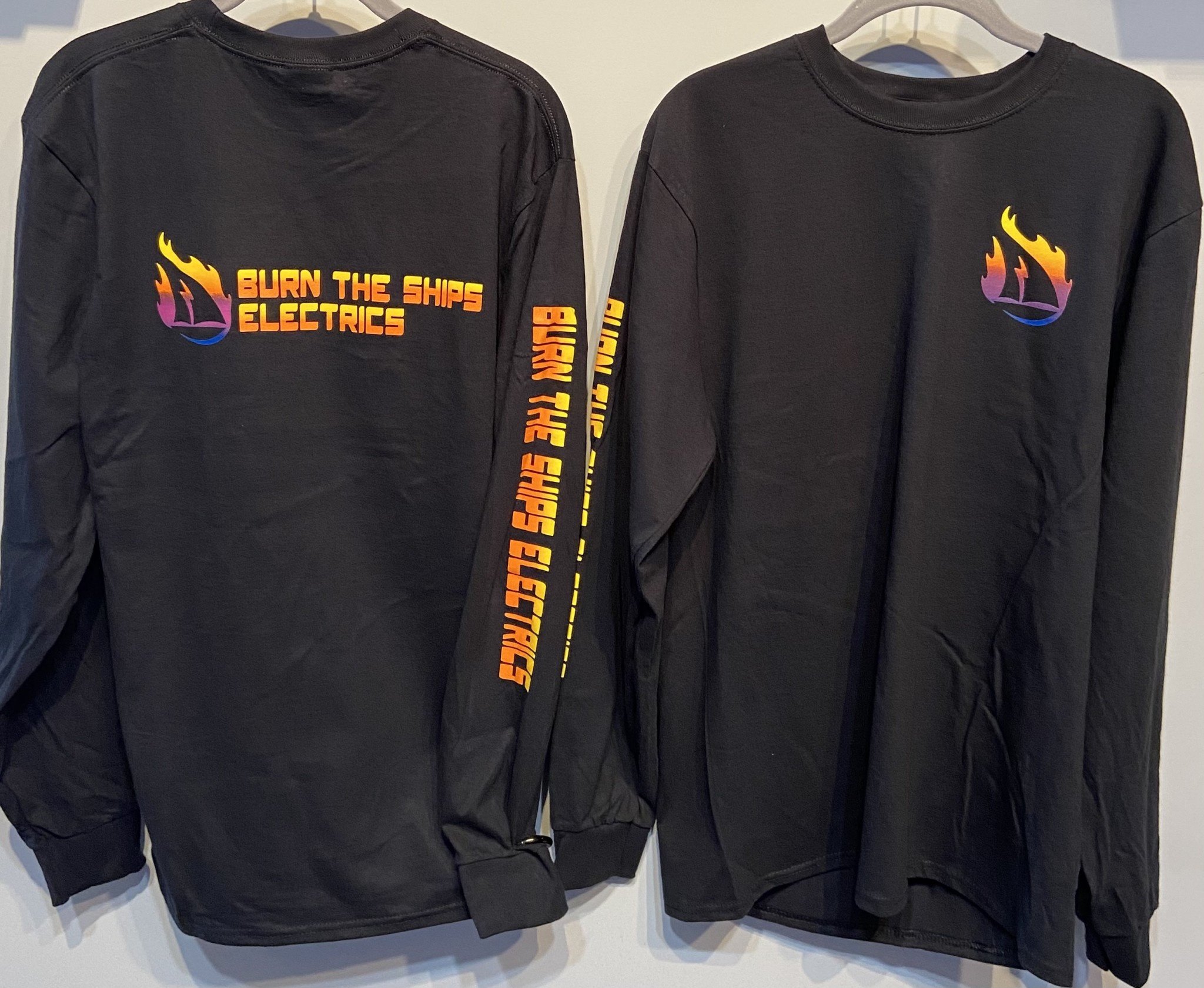 Burn The Ships Electrics BTSe Logo Long Sleeve T-Shirt