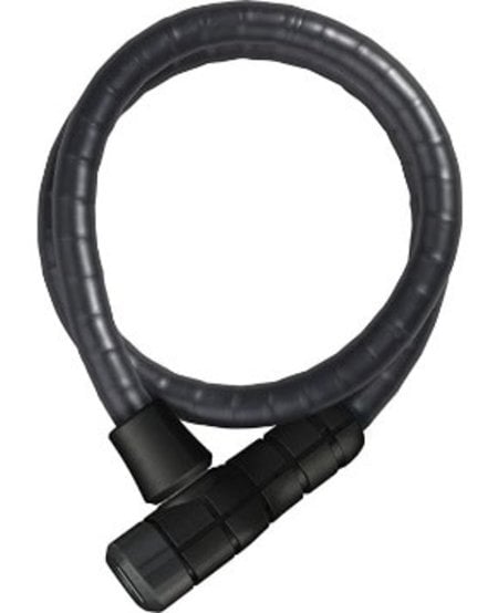 Armored Cable Lock - 6 Series MicroflexKey 6615K/120/15 Black