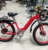 Electric Bike Company Model R Red Rack Red Rims Fenders Susp Seat