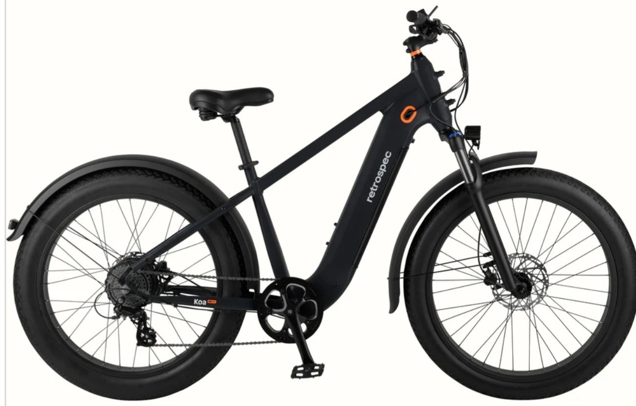 Retrospec Koa Rev+ 26" Electric Fat Tire Bike 750W