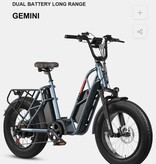 FUCARE Gemini Step-Thru Graphite Gray 30AH