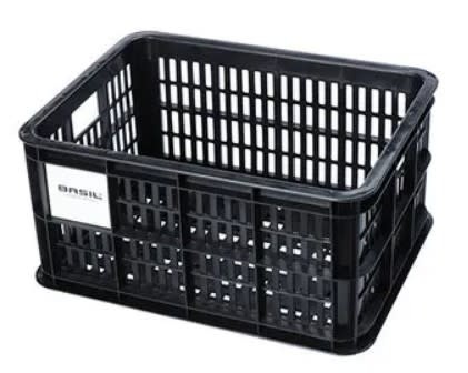 Electric Bike Company Basil Bicycle Crate - Black