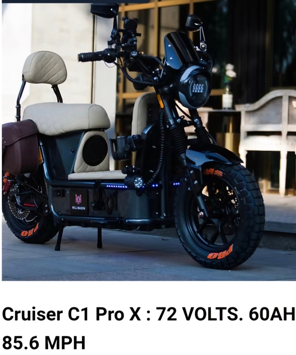 Will Mason CRUISER C1PRO X (Contact Store For Customization)