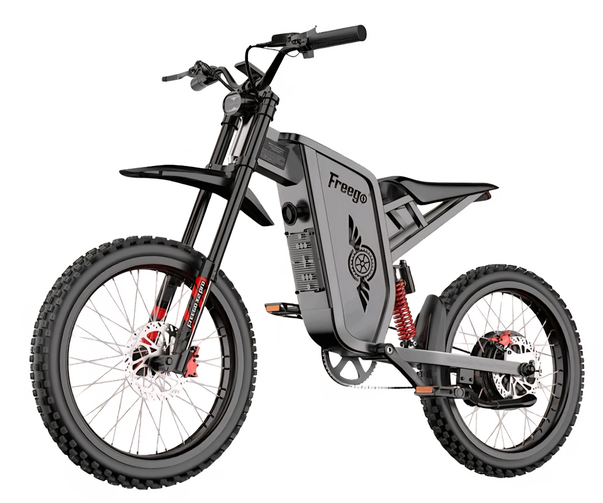 Freego X2 Pro Dirt Electric Mountain Bike Gray