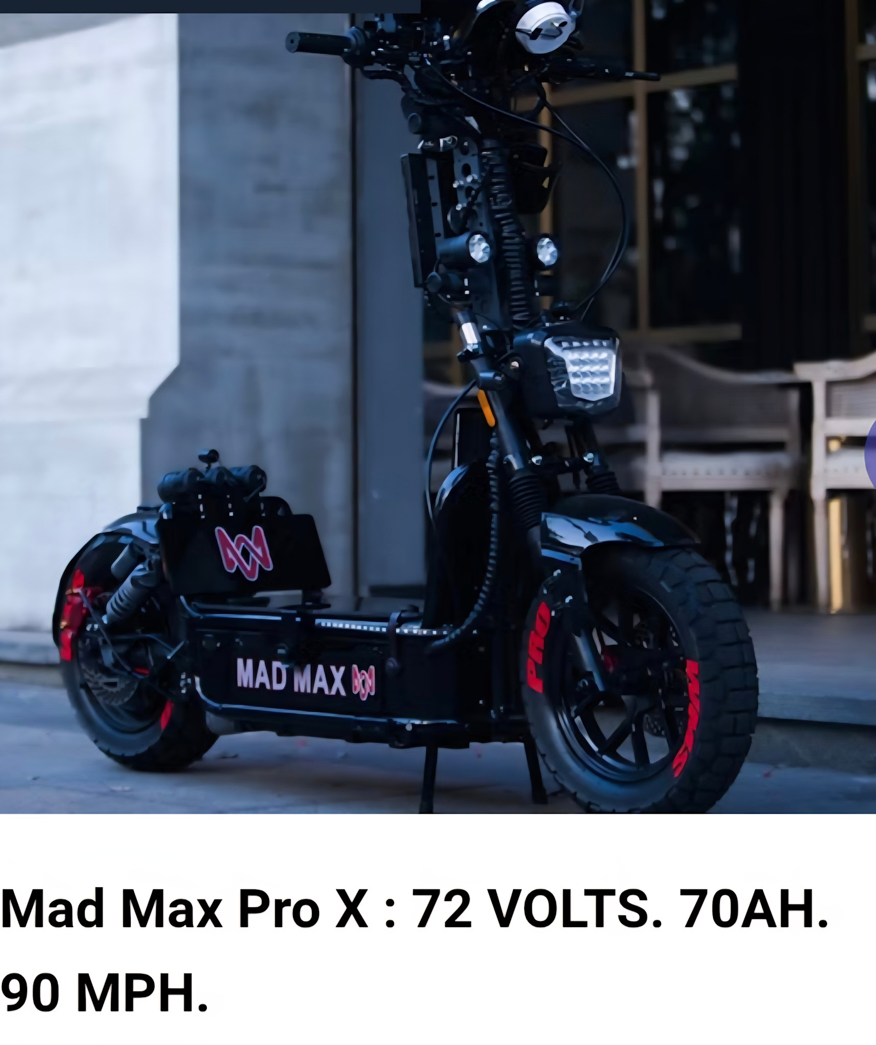 Will Mason MAD MAX PRO X Custom Diomedes
