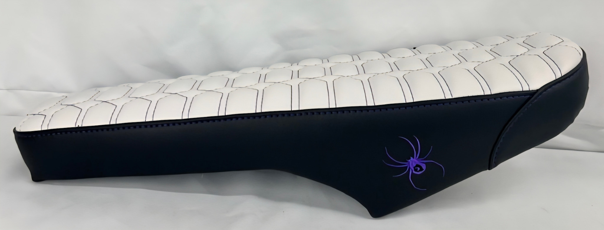 Ghostcat Tapia Seat (White Seat Purple Spider)