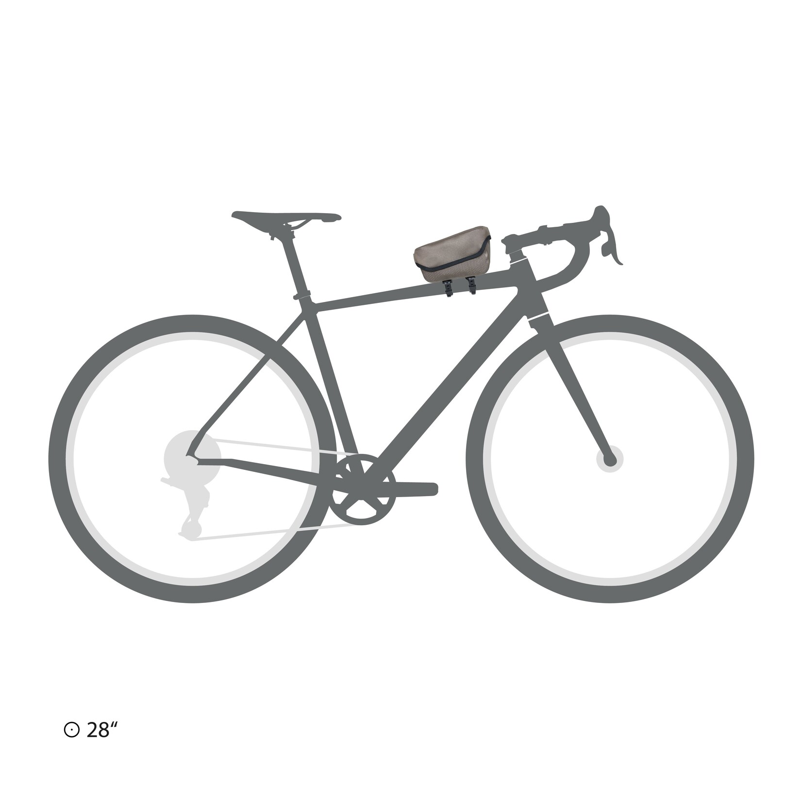 Ortlieb Fuel Pack Top Tube, Magneitc Lid