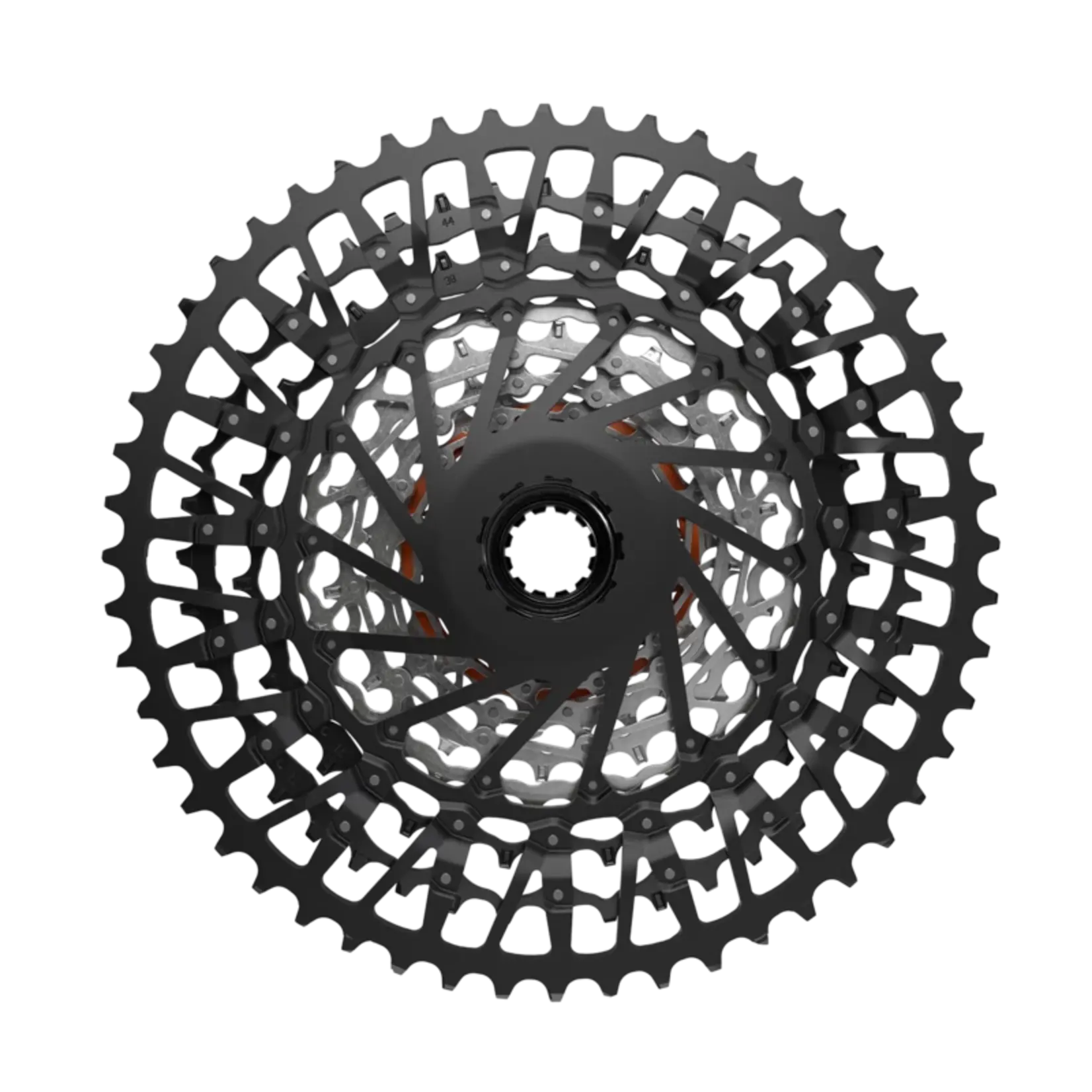 SRAM SRAM, XS-1275 GX Eagle T-Type, Cassette, Silver, Speed: 12, 10-52T