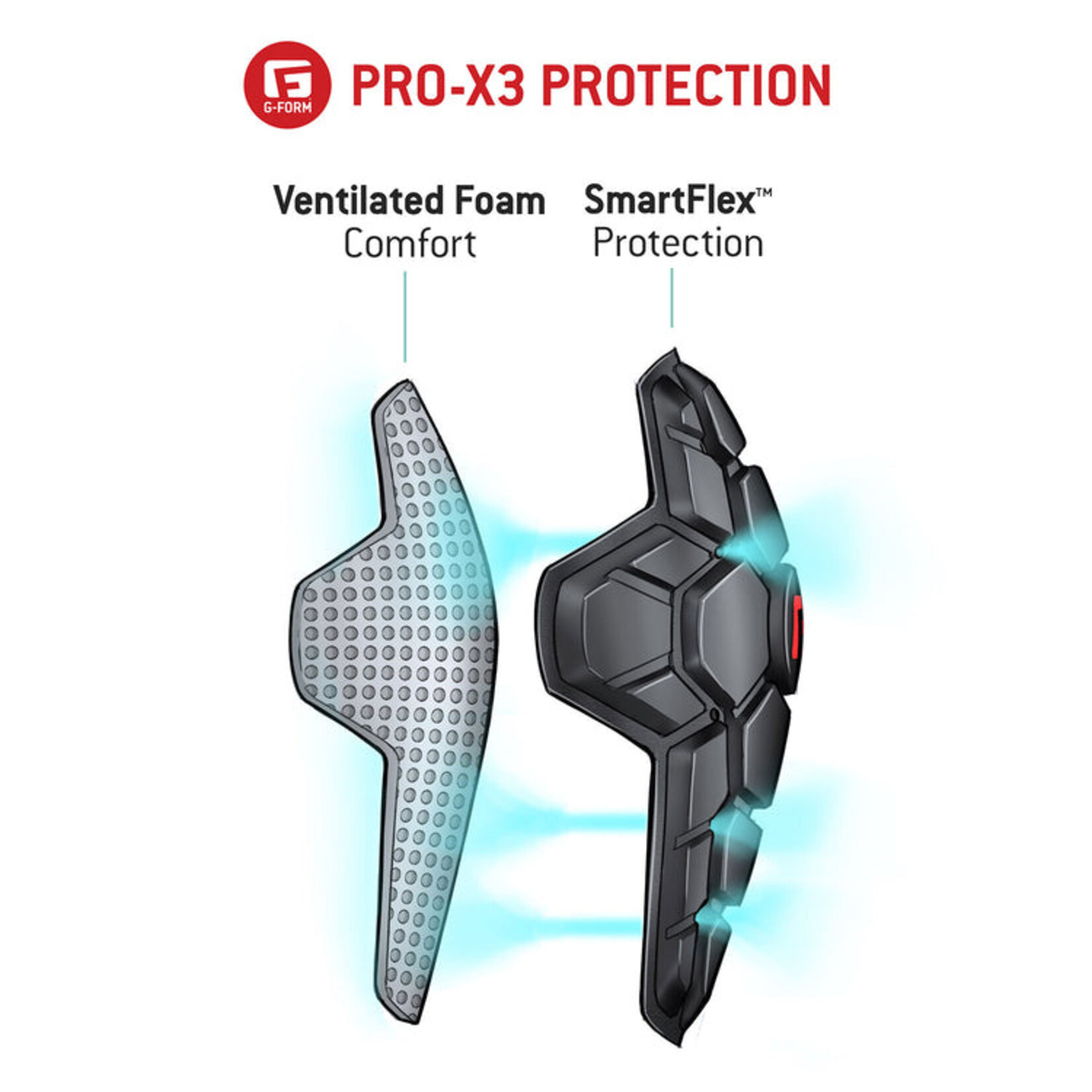 G-Form Knee/Shin Pad - G-Form, Pro-X3, Pair,