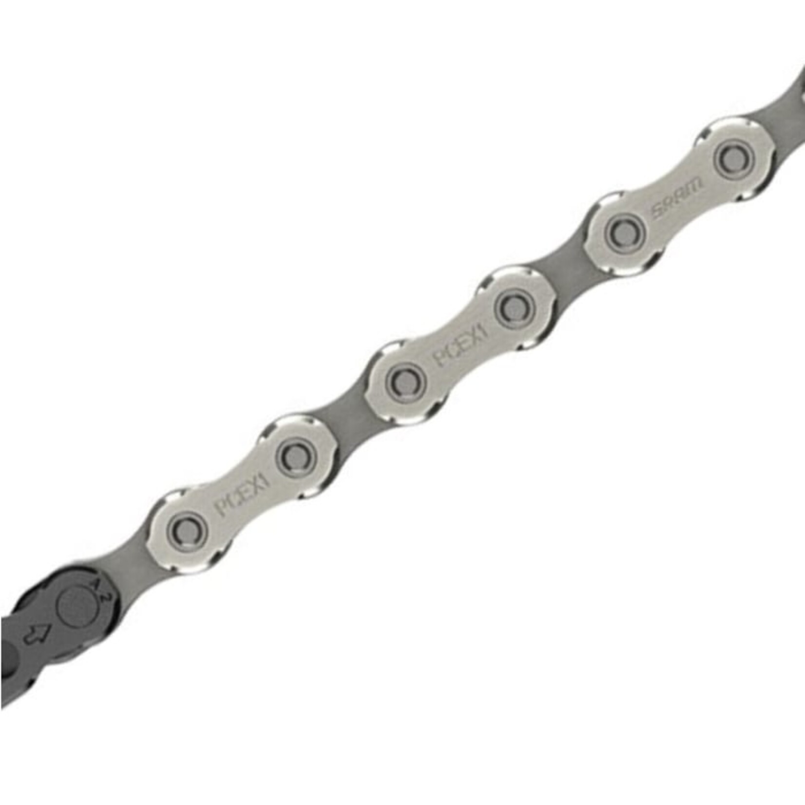 SRAM SRAM, PC EX1, Chain, 144 links, Silver, With Powerlock