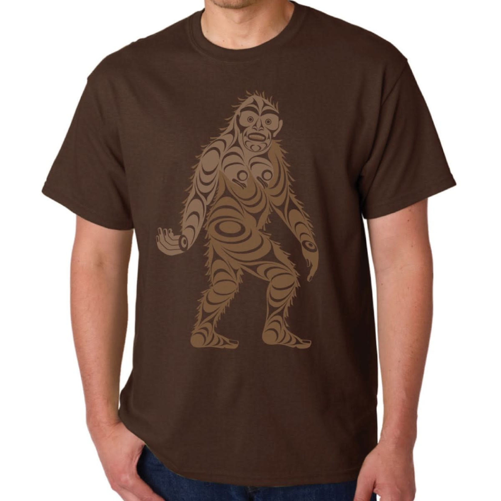 Native Northwest Adult TShirt - Sasquatch