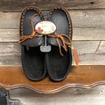 Hides In Hand Black Moose Moccasin - 130B