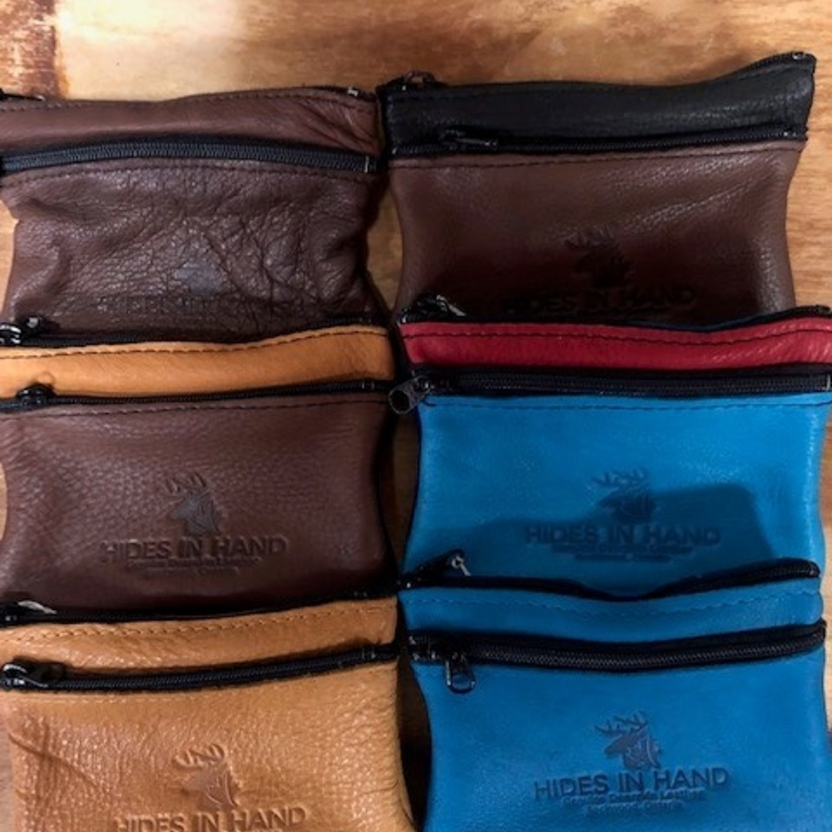 Hides In Hand Deerskin Change Purse